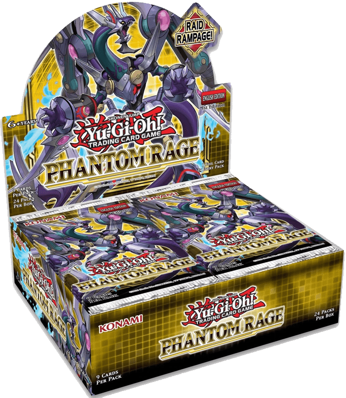 Yu Gi Oh Trading Card Game Phantom Rage Booster Box 24 Booster Packs